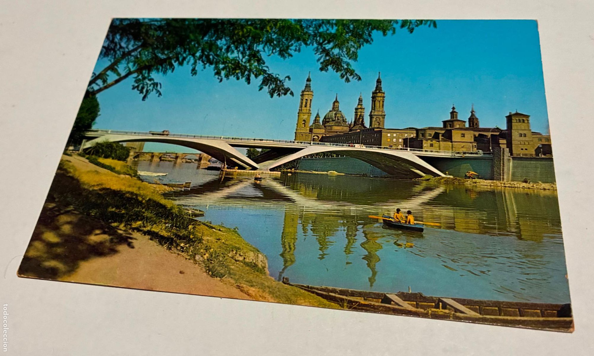 Postales: POSTAL ZARAGOZA PUENTE SANTIAGO