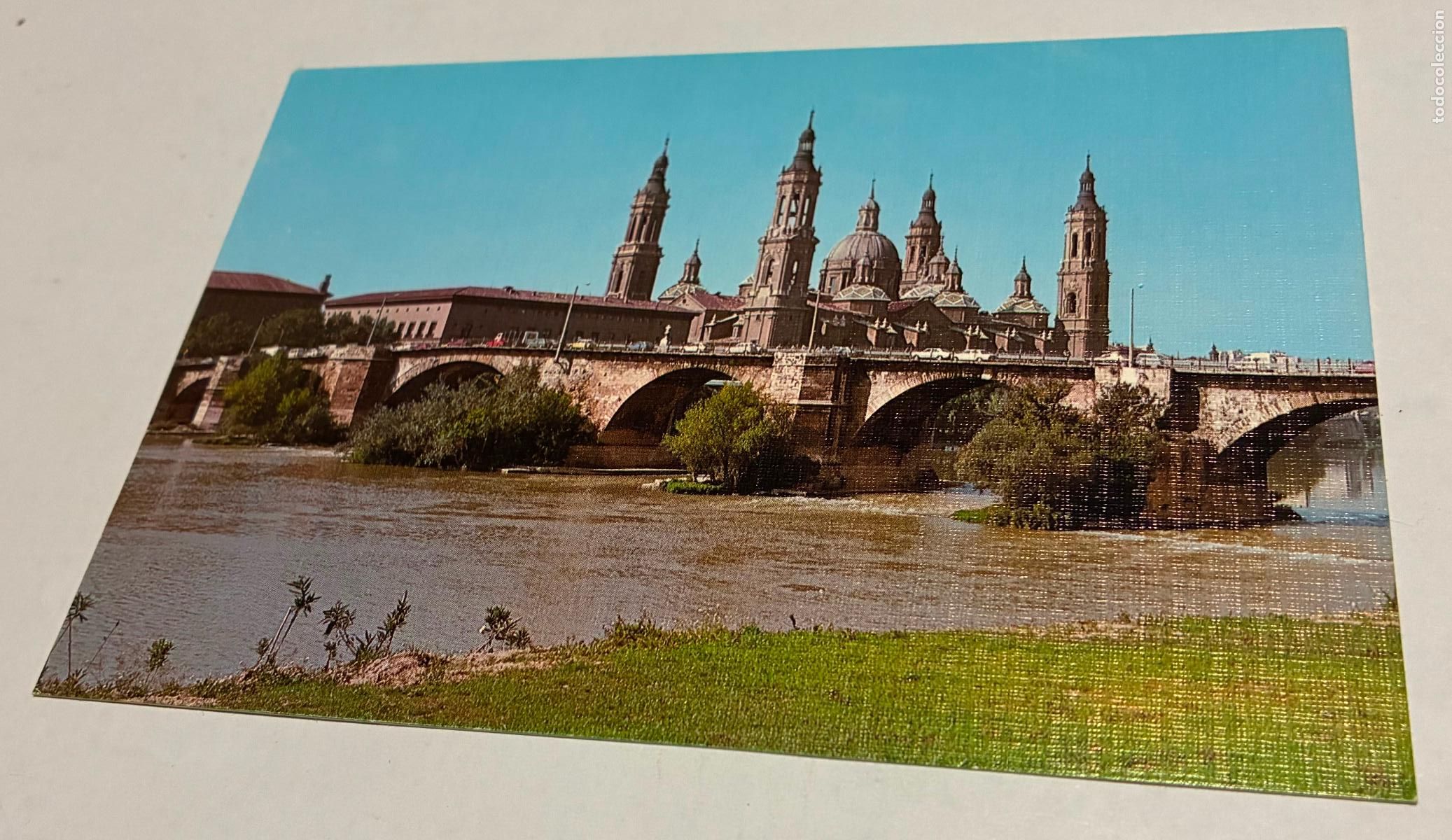 Postales: POSTAL ZARAGOZA BASILICA DEL PILAR,