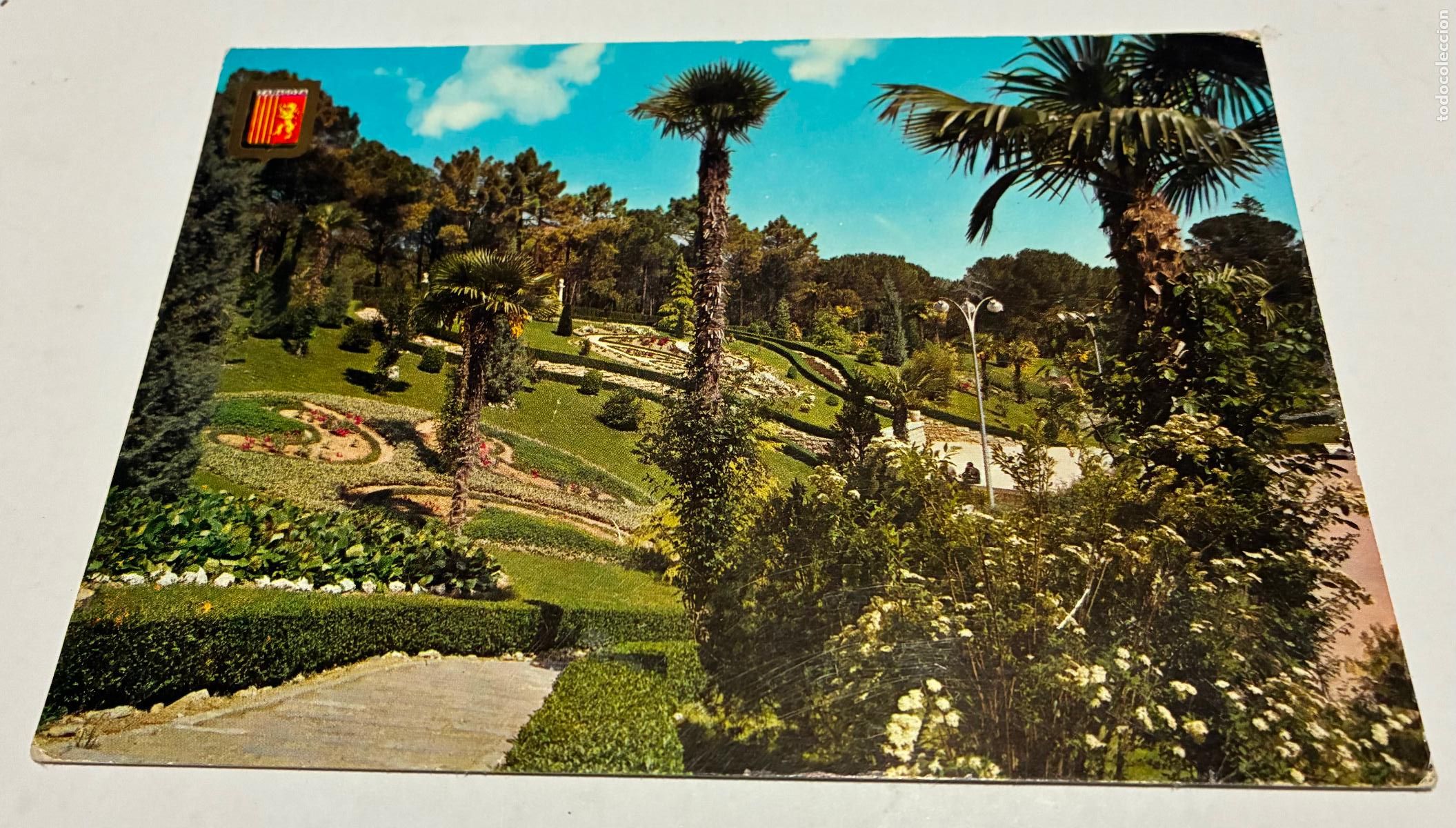 Postales: POSTAL ZARAGOZA JARDIN DE INVIERNO, PARQUE PRIMO DE RIVERA ACTUAL PARQUE LABORDETA