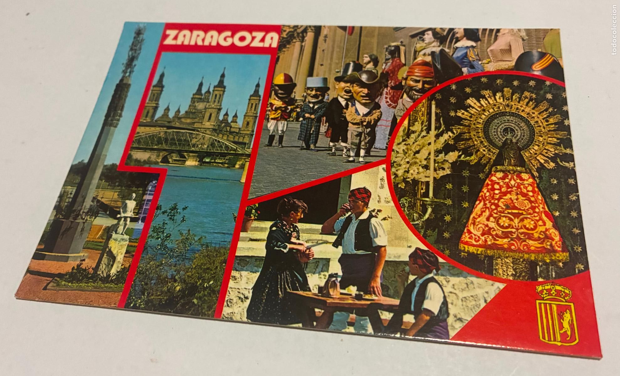 Postales: POSTAL ZARAGOZA, VARIAS VISTAS,