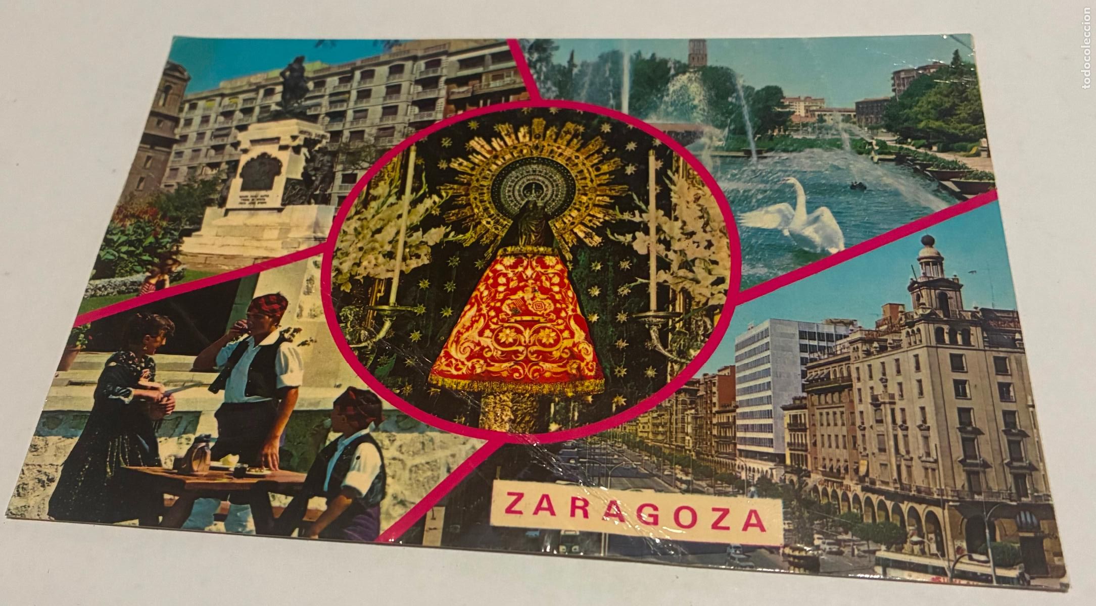 Postales: POSTAL ZARAGOZA, VISTAS VARIADAS - Foto 1