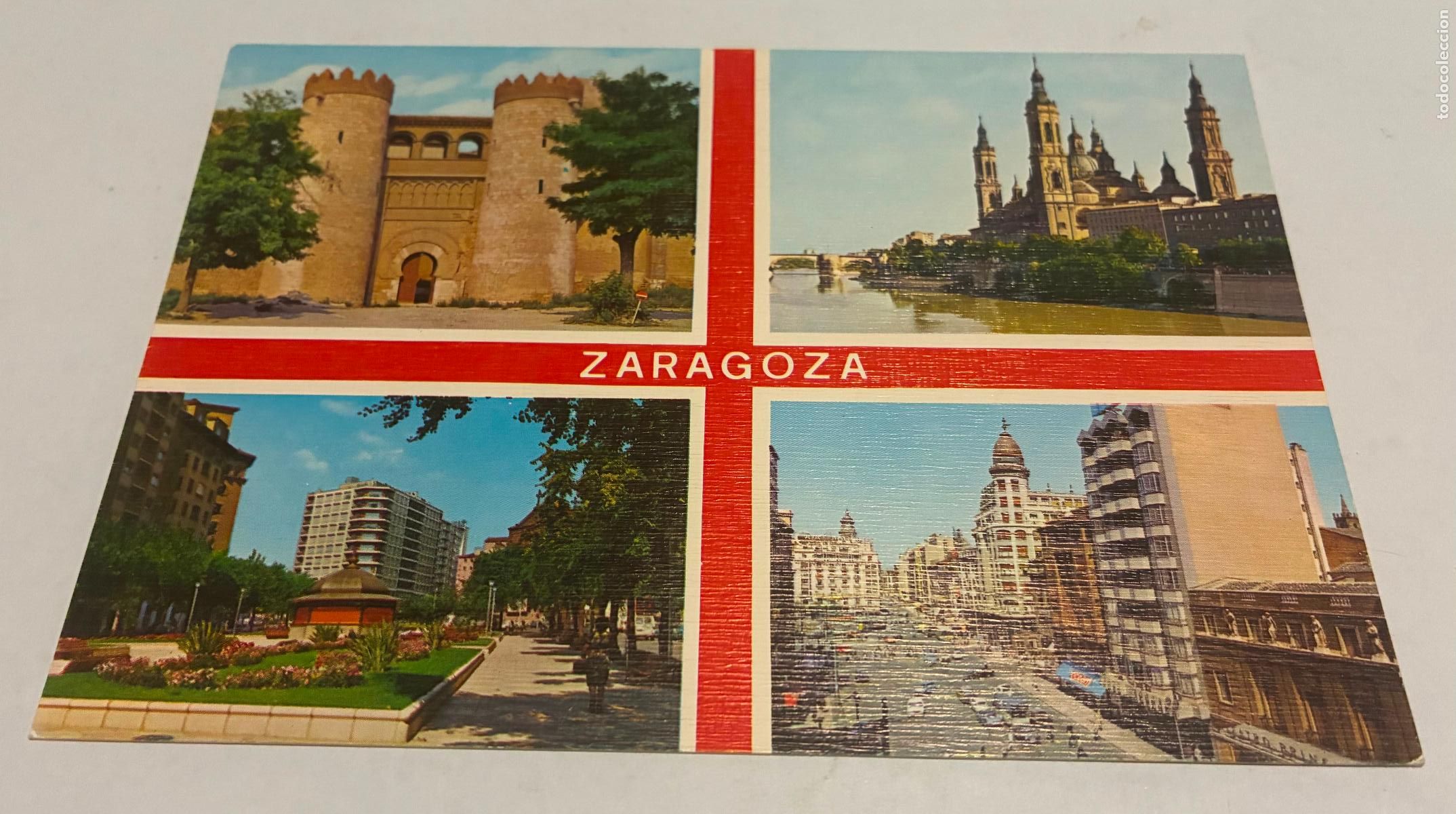 Postales: POSTAL DE ZARAGOZA, VISTAS VARIADAS - Foto 1