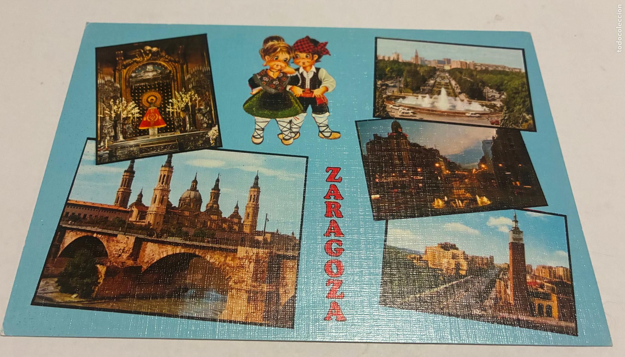 Postales: POSTAL ZARAGOZA, VISTAS VARIADAS - Foto 1