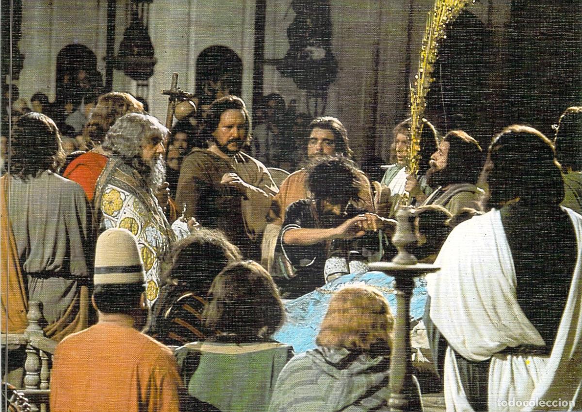 Postales: Postal Escena de la Pasi&oacute;n El Jud&iacute;o de las Manos Gafas Ediciones Arribas