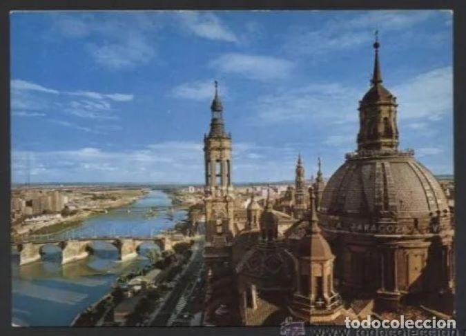 Postales: Zaragoza. *Vista del Ebro...* Ed. Perla n&ordm; 2733. Nueva.