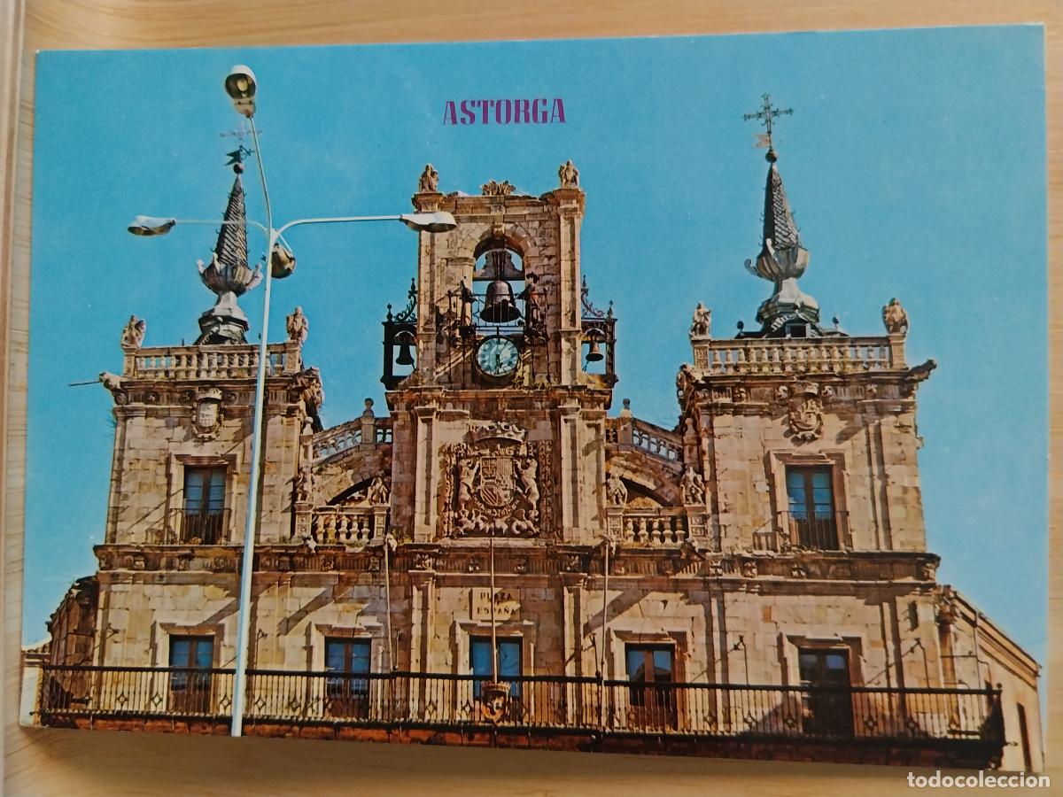 Postales: ASTORGA AYUNTAMIENTO ED PARIS 323 SC ORIGINAL