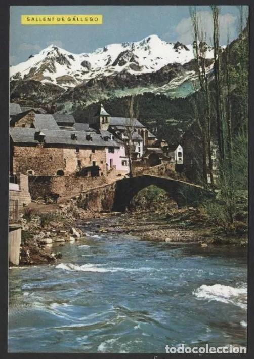 Postkarten: Sallent de G&aacute;llego *Rio Aguas Limpias...* Ed. Arribas n&ordm; 197. Nueva.