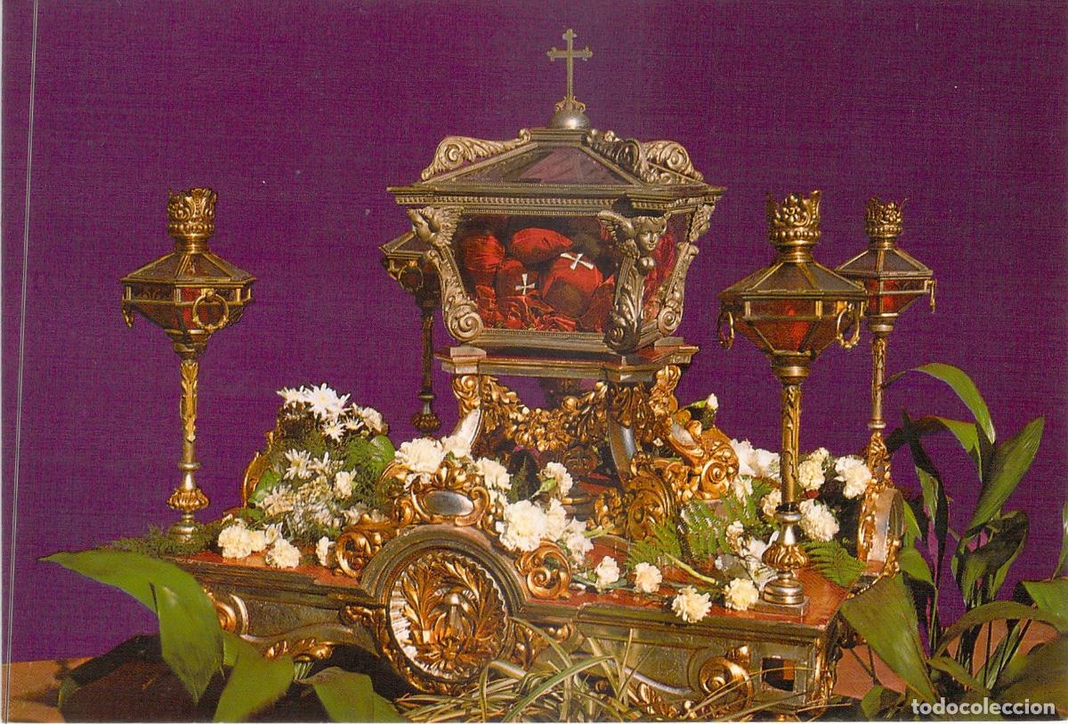 Postales: Postal Urna Procesional de las Santas Masas, Parroquia Santa Engracia, Zaragoza