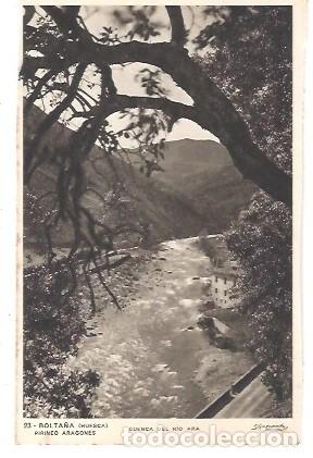 Postales: ANTIGUA POSTAL 23 BOLTA&Ntilde;A HUESCA PIRINEO ARAGONES CUENCA DEL RIO ARA ZERKOWITZ