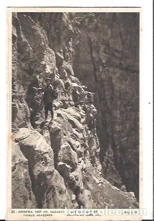 Postales: ANTIGUA POSTAL 30 ORDESA HUESCA PIRINEO ARAGONES LAS CLAVIJAS DE COTATUERO ZERKOWITZ