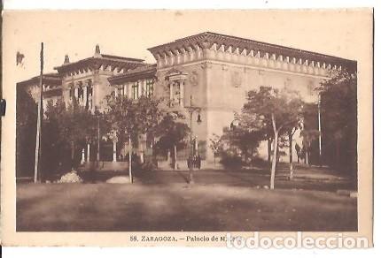 Postales: ANTIGUA POSTAL 58 ZARAGOZA PALACIO DE MUSEOS