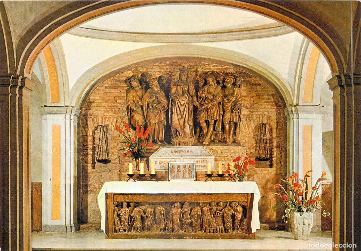 Postales: Postal Cripta y Sepulcro de Santa Engracia y San Lupercio, Zaragoza