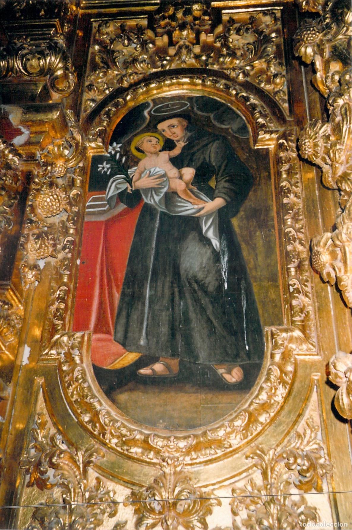 Postales: Fotografia San Antonio de Padua, Retablo Barroco en Albarrac&iacute;n