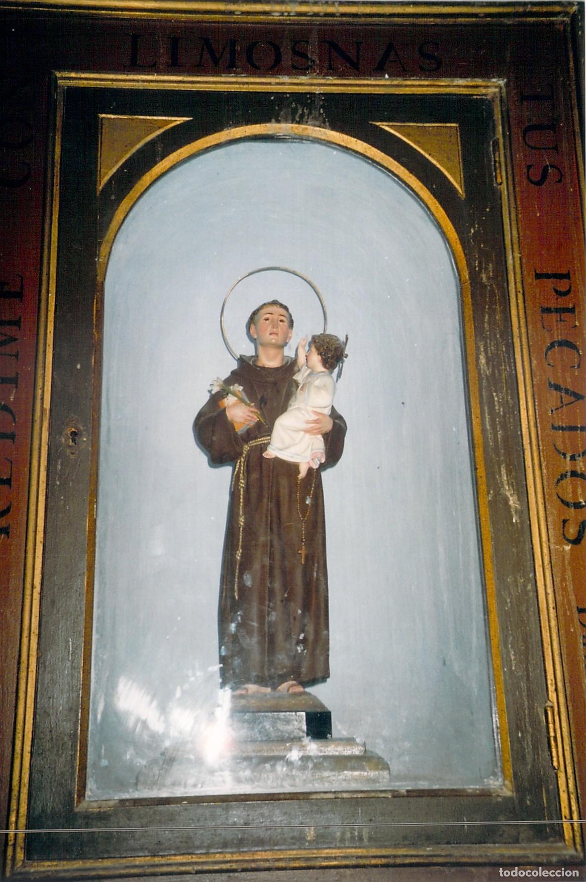 Postales: Fotografia de Estatua de San Antonio de Padua en Teruel