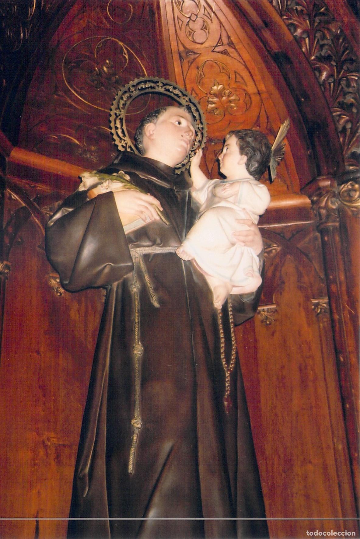 Postales: Fotografia de la Estatua de San Antonio de Padua en Zaragoza