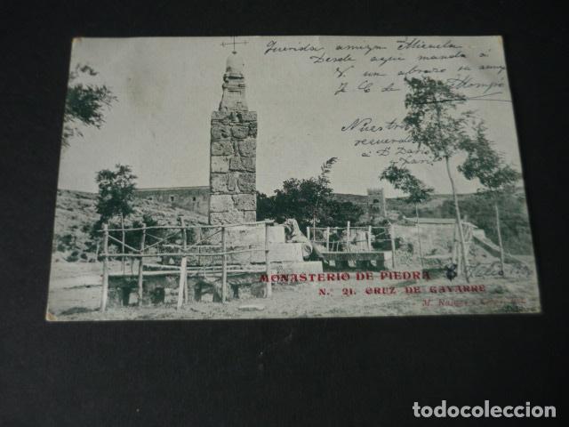 Cartoline: MONASTERIO DE PIEDRA ZARAGOZA CRUZ DE GAYARRE SIN DIVIDIR