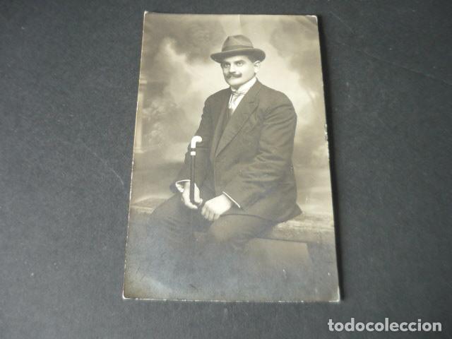 Postcards: ZARAGOZA RETRATO DE CABALLERO POSTAL FOTOGRAFICA GRACIA FOTOGRAFO