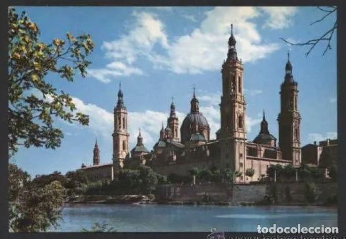 Postkarten: Zaragoza *Templo de El Pilar* Ed. G. Garrabella - SRC n&ordm; 40. Circulada.