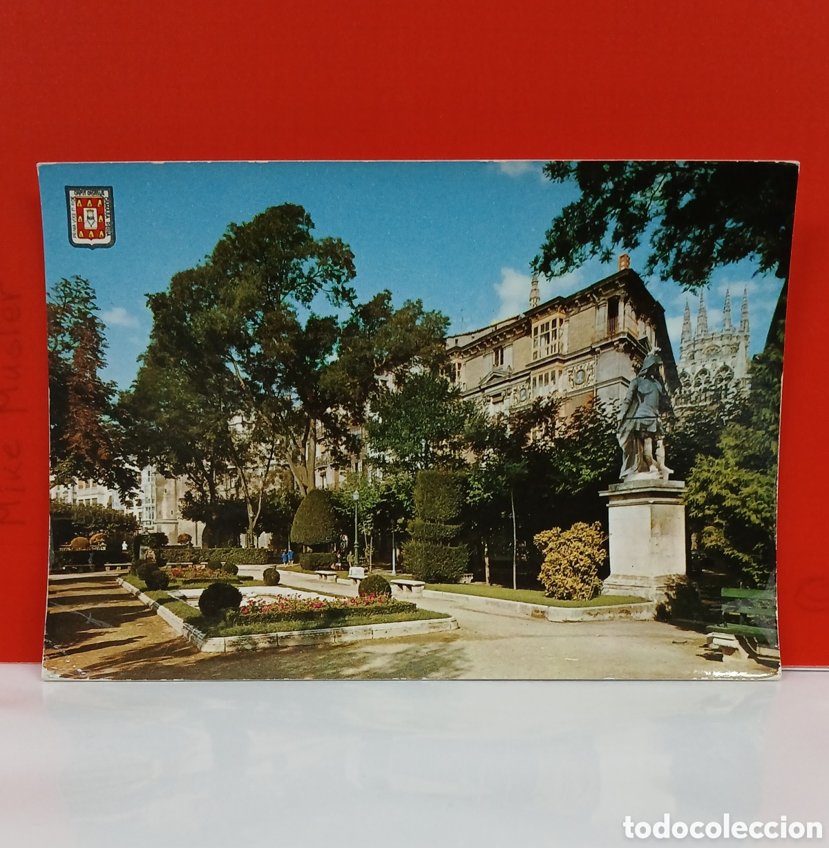 Postales: POSTAL ANTIGUA BURGOS &rdquo;PASEO DEL ESPOL&Oacute;N&rdquo; 1962