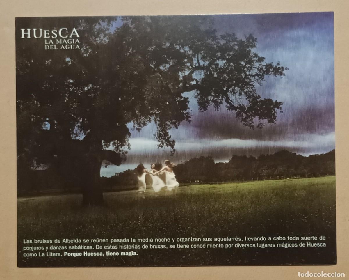 Postales: POSTAL - HUESCA, LA MAGIA DEL AGUA - LA LITERA, PREPIRINEO