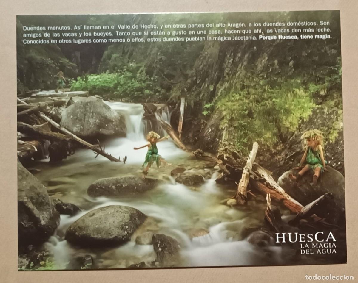 Postales: POSTAL - HUESCA, LA MAGIA DEL AGUA - JACETANIA, PIRINEO