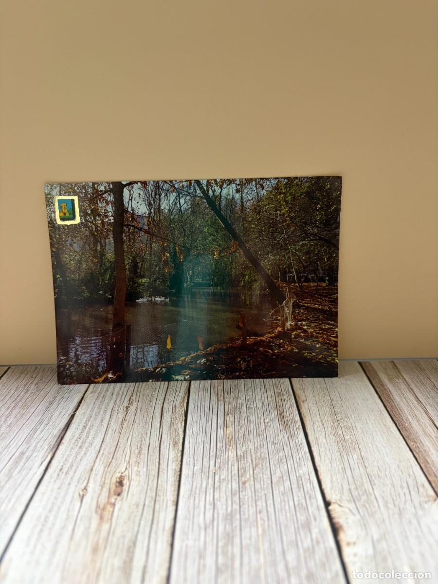 Postales: TARJETA POSTAL. ZARAGOZA. 22.- MONASTERIO DE PIEDRAS. LAGO DE LOS PATOS. A. SUBIRATS CASANOVAS