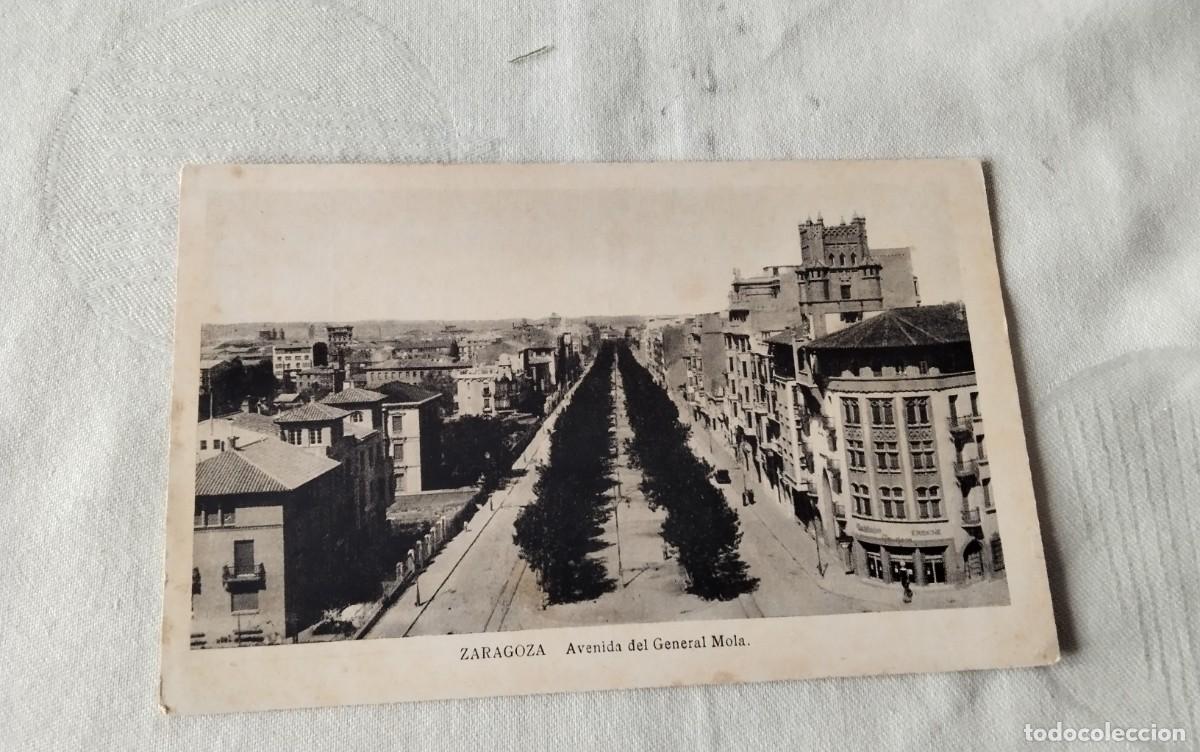 Postales: ZARAGOZA , POSTAL ANTIGUA , BLANCO Y NEGRO - Foto 2