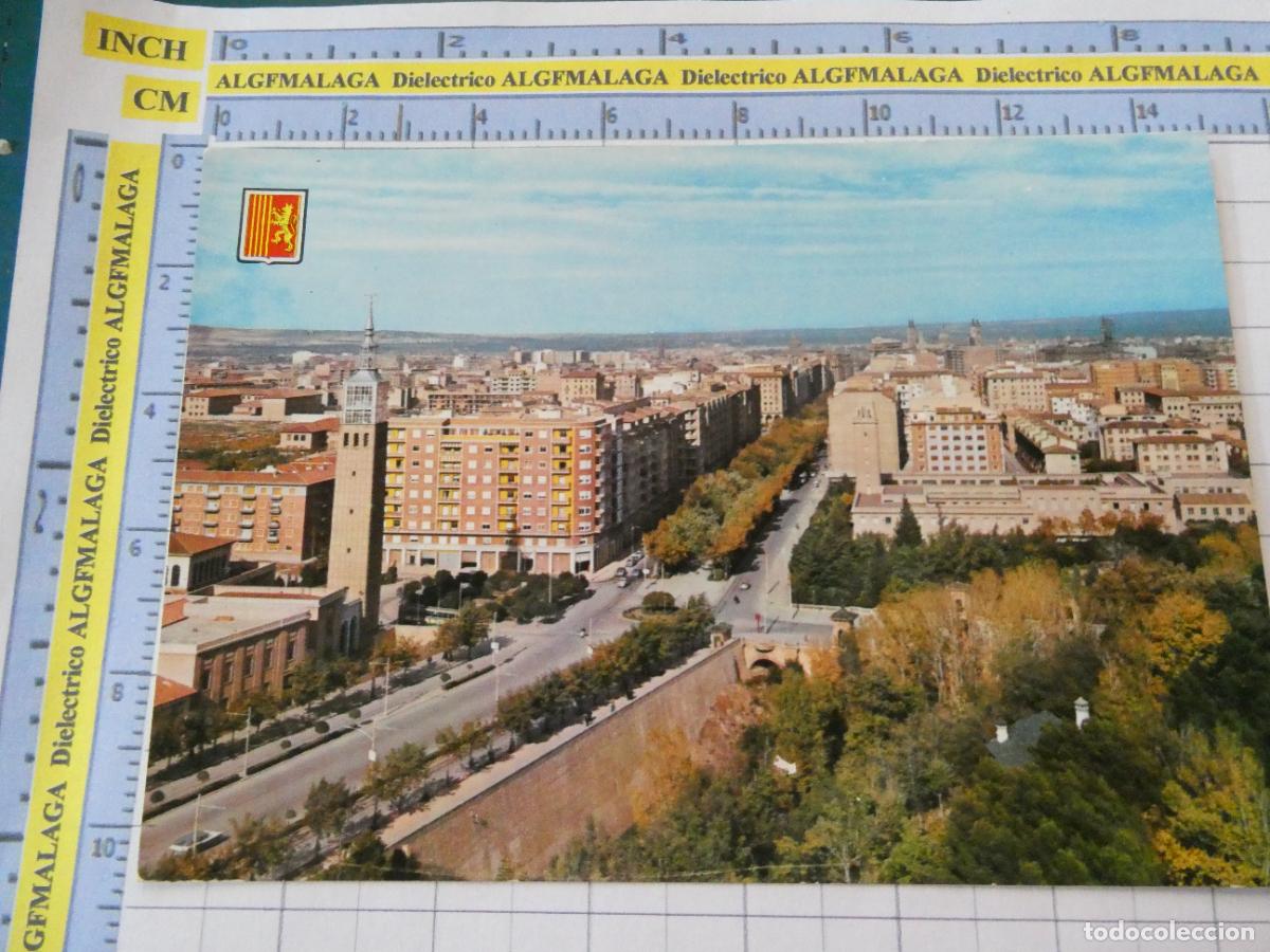 Postales: POSTAL DE ZARAGOZA. A&Ntilde;O 1962. VISTA PANOR&Aacute;MICA 306 SUBIRATS. 2972