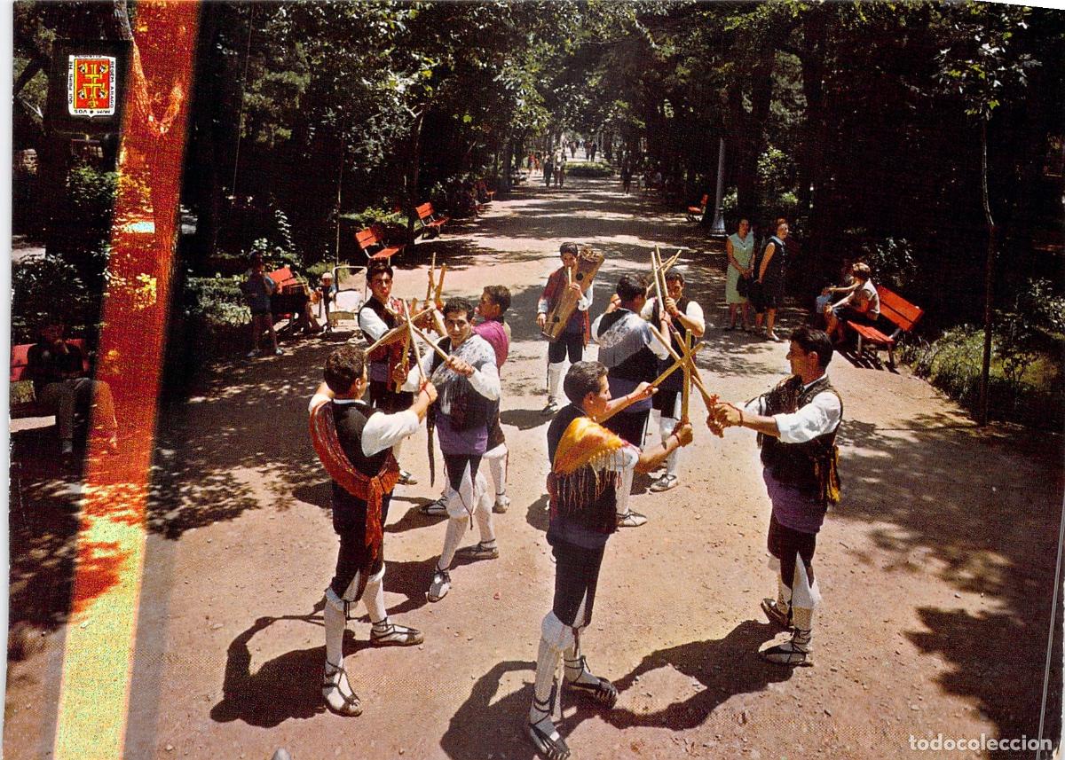 Postales: Postal Danzantes de Santa Orosia en Jaca, Pirineo Aragon&eacute;s