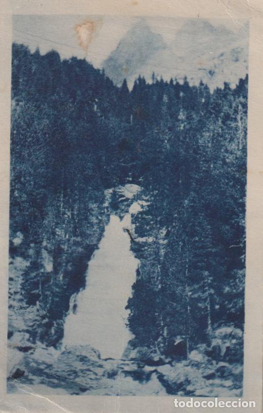 Postales: VALLE DE BENASQUE, CASCADA DE REMU&Ntilde;E - FOTO COMPAIR&Eacute; HAE - ESCRITA 1938