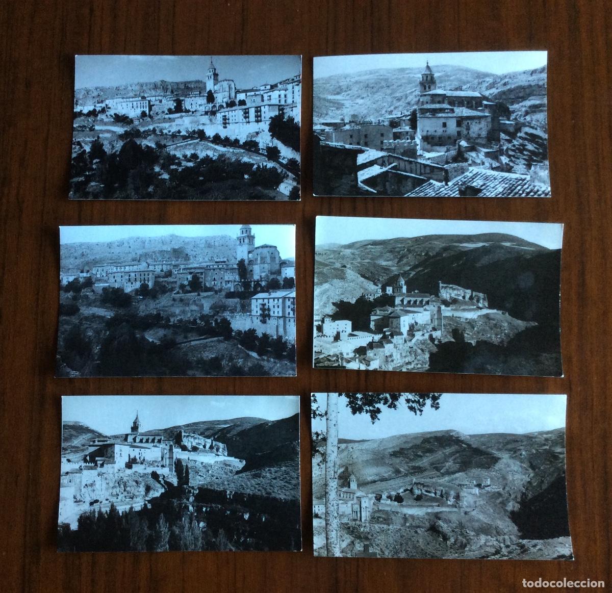 Postales: 6 FOTOGRAF&Iacute;A FORMATO POSTAL VISTAS DE ALBARRAC&Iacute;N TERUEL