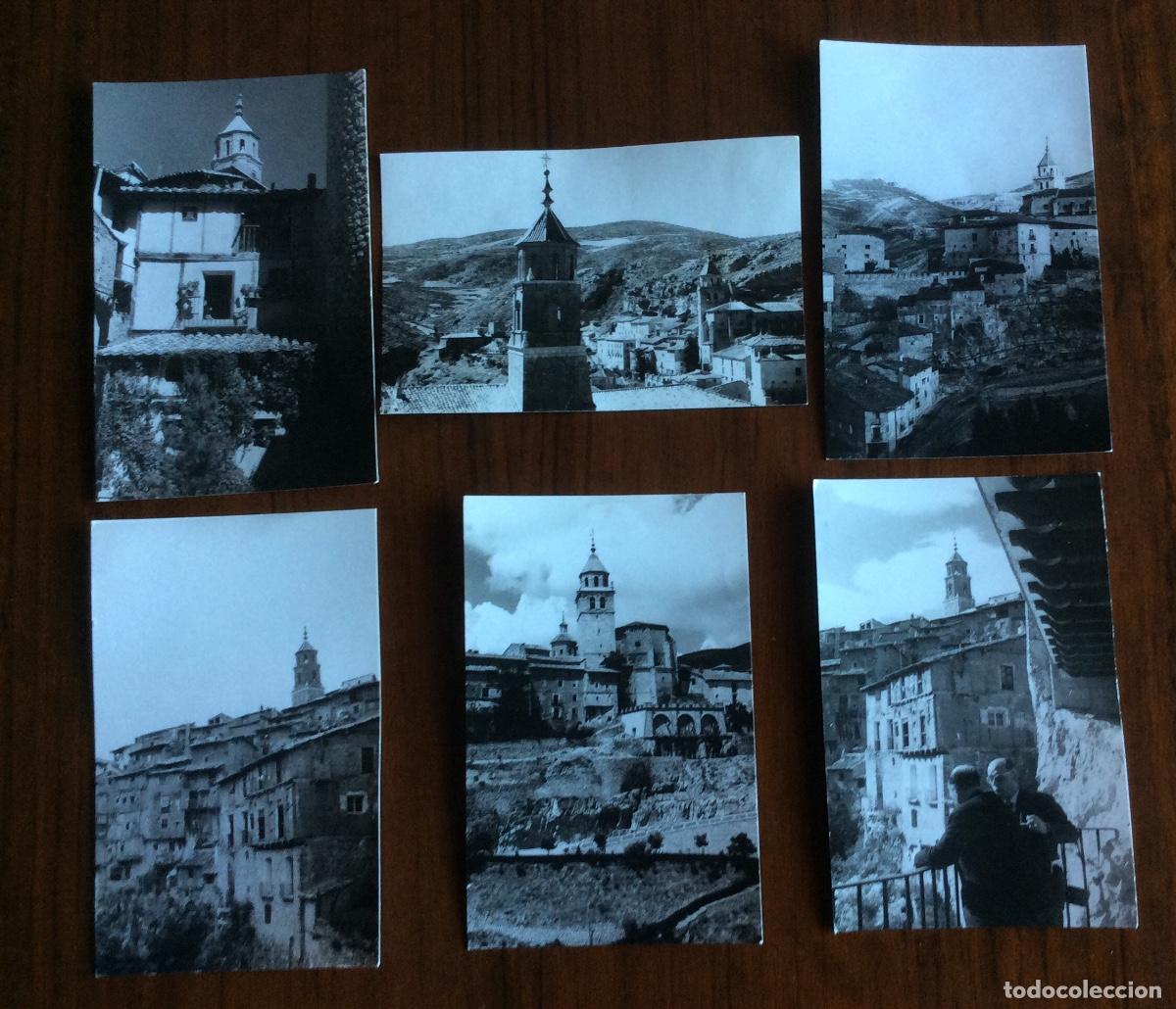 Postales: 6 FOTOGRAF&Iacute;A FORMATO POSTAL VISTAS PARCIALES ALBARRAC&Iacute;N TERUEL
