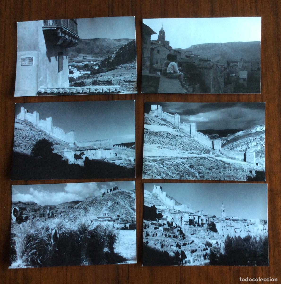 Postales: 6 FOTOGRAF&Iacute;A FORMATO POSTAL MURALLAS ALBARRAC&Iacute;N TERUEL