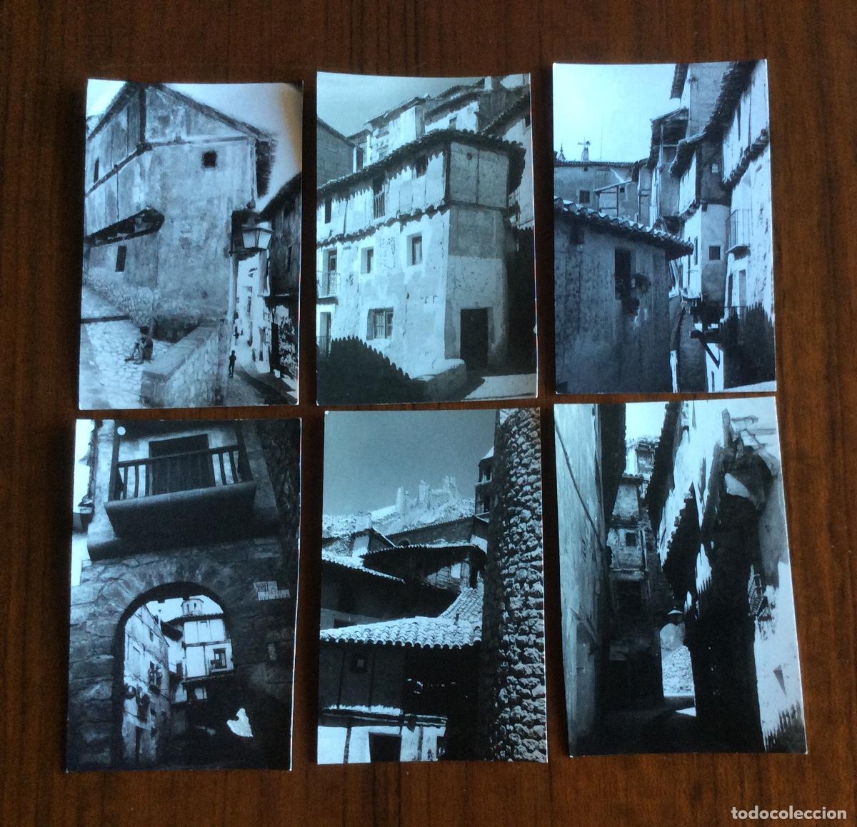 Postales: 6 FOTOGRAF&Iacute;A FORMATO POSTAL VISTAS CALLES ALBARRAC&Iacute;N TERUEL