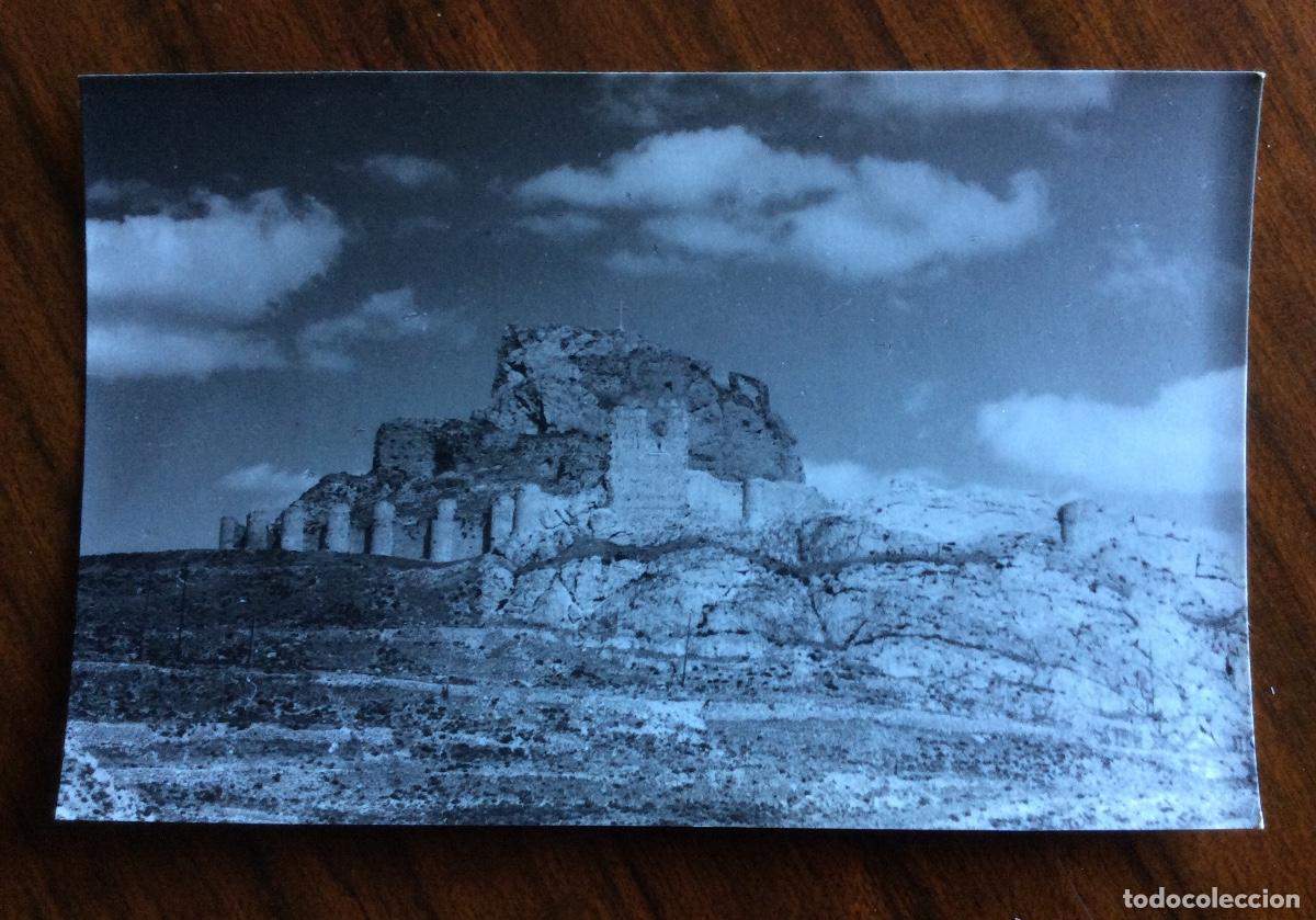Postales: FOTOGRAF&Iacute;A FORMATO POSTAL CASTILLO DE LA ENCOMIENDA ALIAGA TERUEL