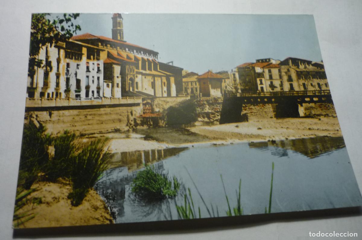 Postales: postal barbastro rio vero iglesia s francisco cm
