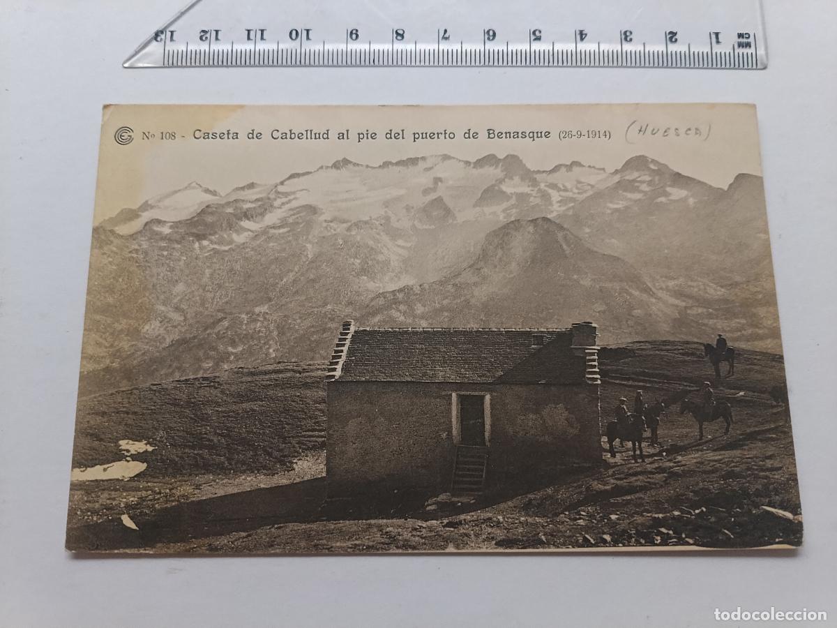Postales: Benasque. Huesca. Postal antigua. Catalana de Gas y Electricidad