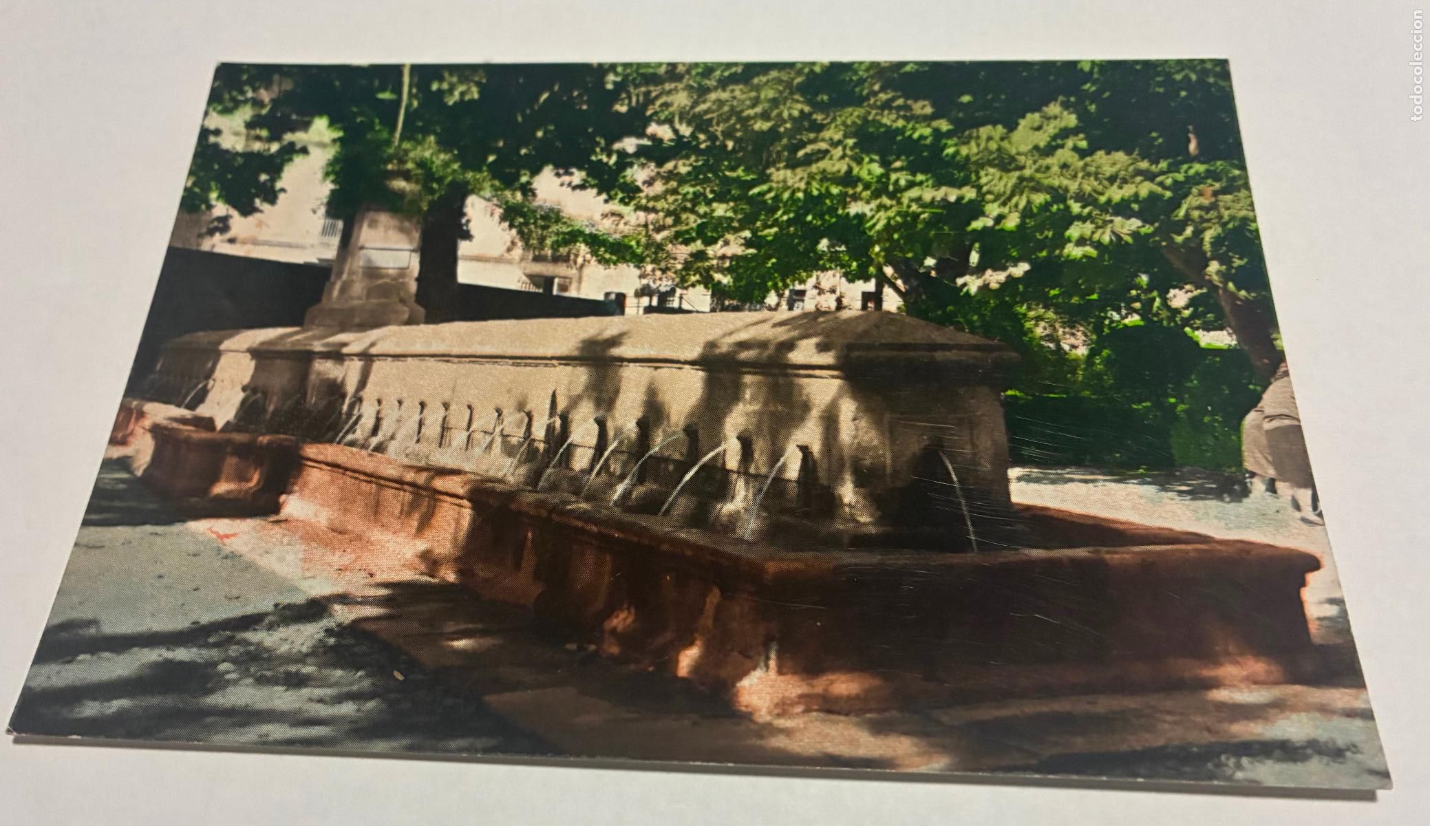 Postales: POSTAL ALCA&Ntilde;IZ FUENTE DE LOS 72 CA&Ntilde;OS