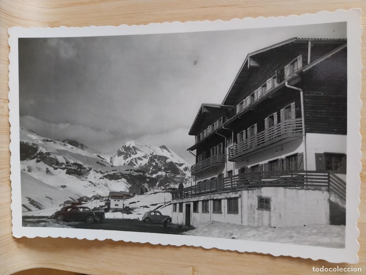 Postales: CANDANCHU HOTEL ED DARVI 4 COCHES CL&Aacute;SICOS ANIMADA PRECIOSA MONTA&Ntilde;ISMO ALPINISMO ESQUI