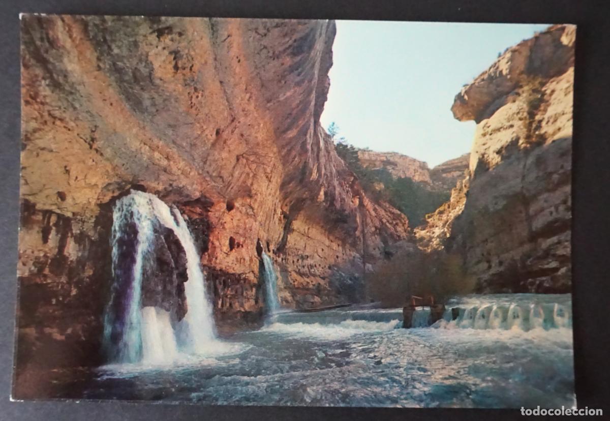 Postales: Pitarque (Teruel). Nacimiento del rio Pitarque. Postal sin circular editada el a&ntilde;o 1974