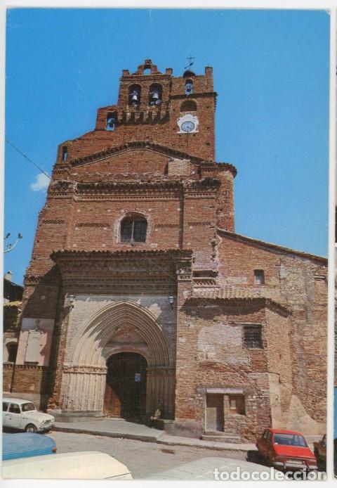 Postales: em04517 villaroya de la sierra iglesia parroquial san pedro 1976 ed sicilia n&ordm;5 escrita renault 4 12