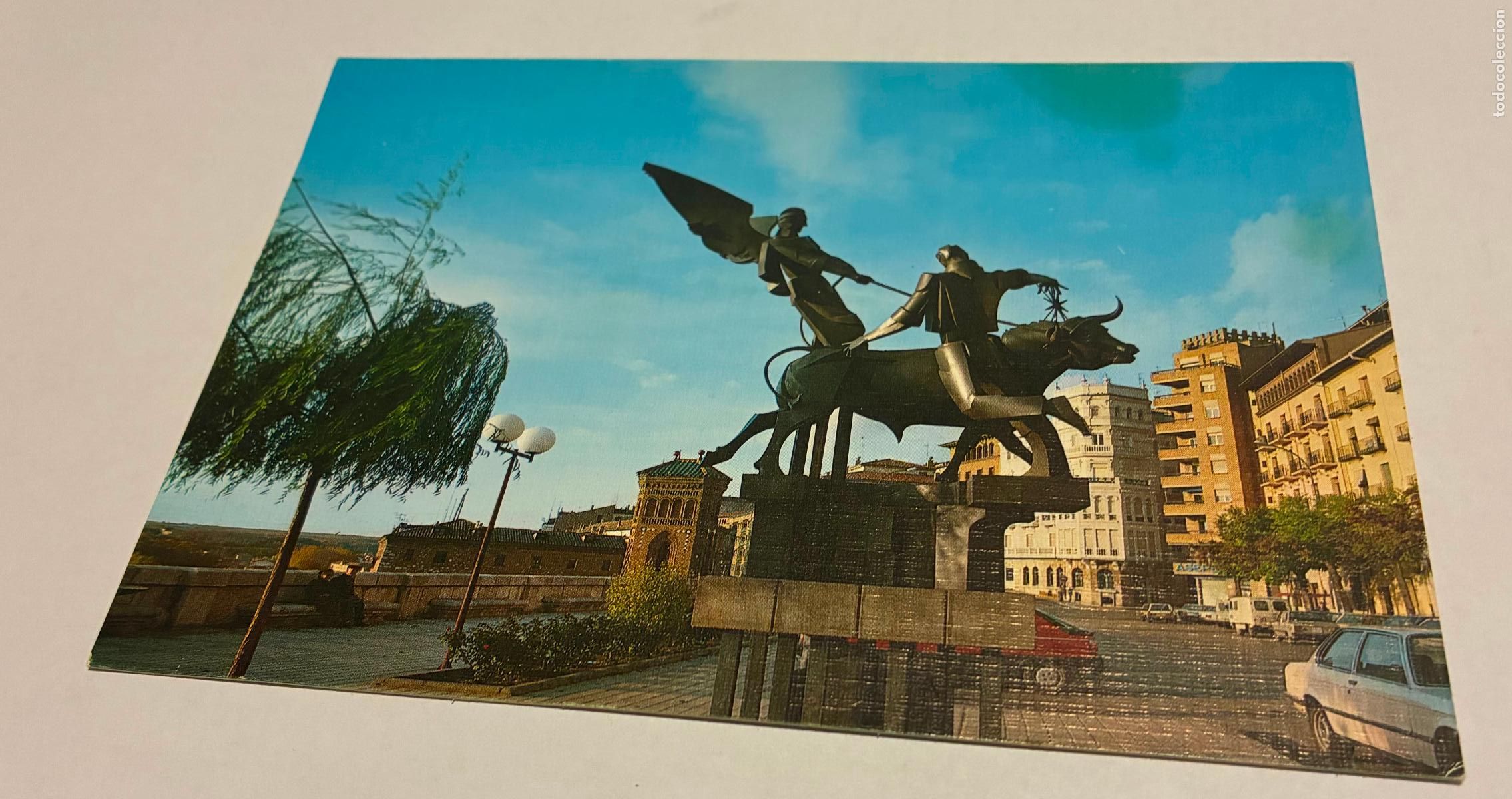 Postales: POSTAL TERUEL MONUMENTO A LA VAQUILLA DEL ANGEL