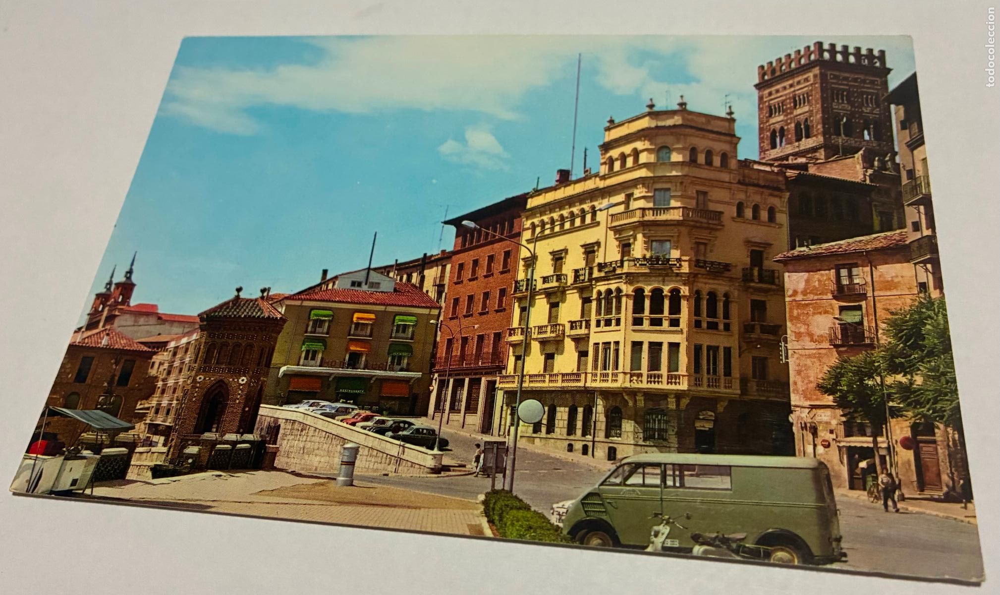 Postales: POSTAL TERUEL PASEO DEL GENERALISIMO,