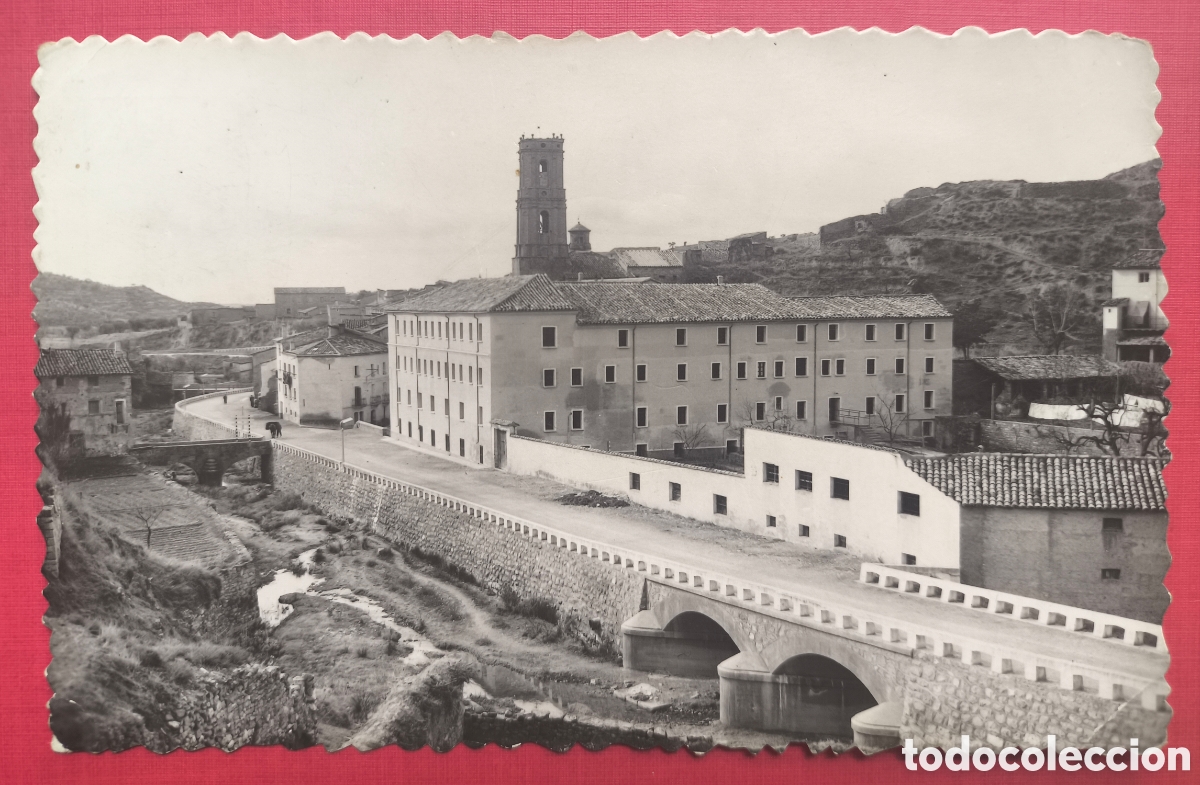 Postales: PERALTA DE LA SAL POSTAL FOTOGR&Aacute;FICA LITERA HUESCA ARAGON C. 1965
