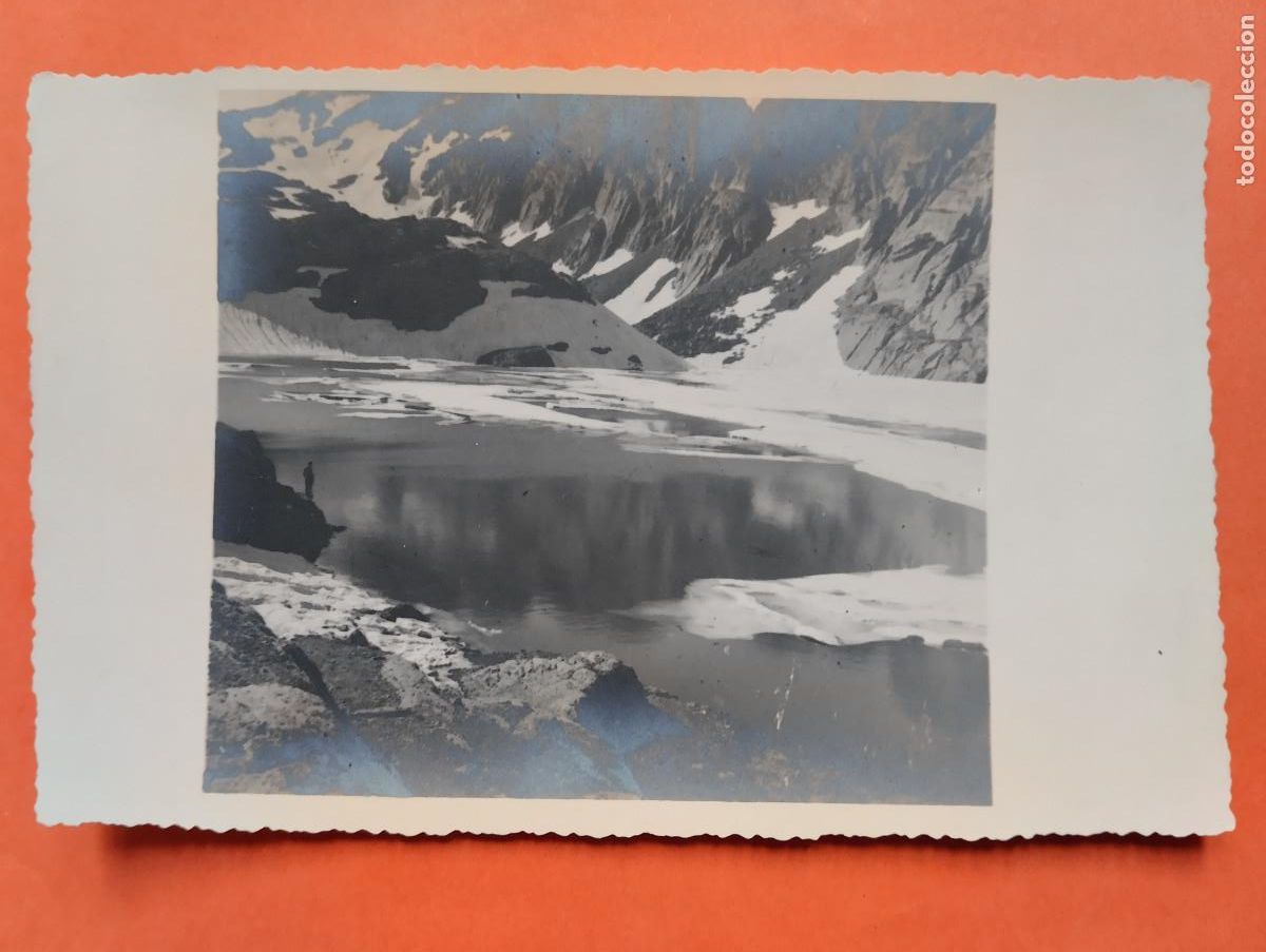 Postales: POSTAL FOTOGRAFICA LAGO GLACIAR MONTE PERDIDO PIRINEO ARAGONES HUESCA
