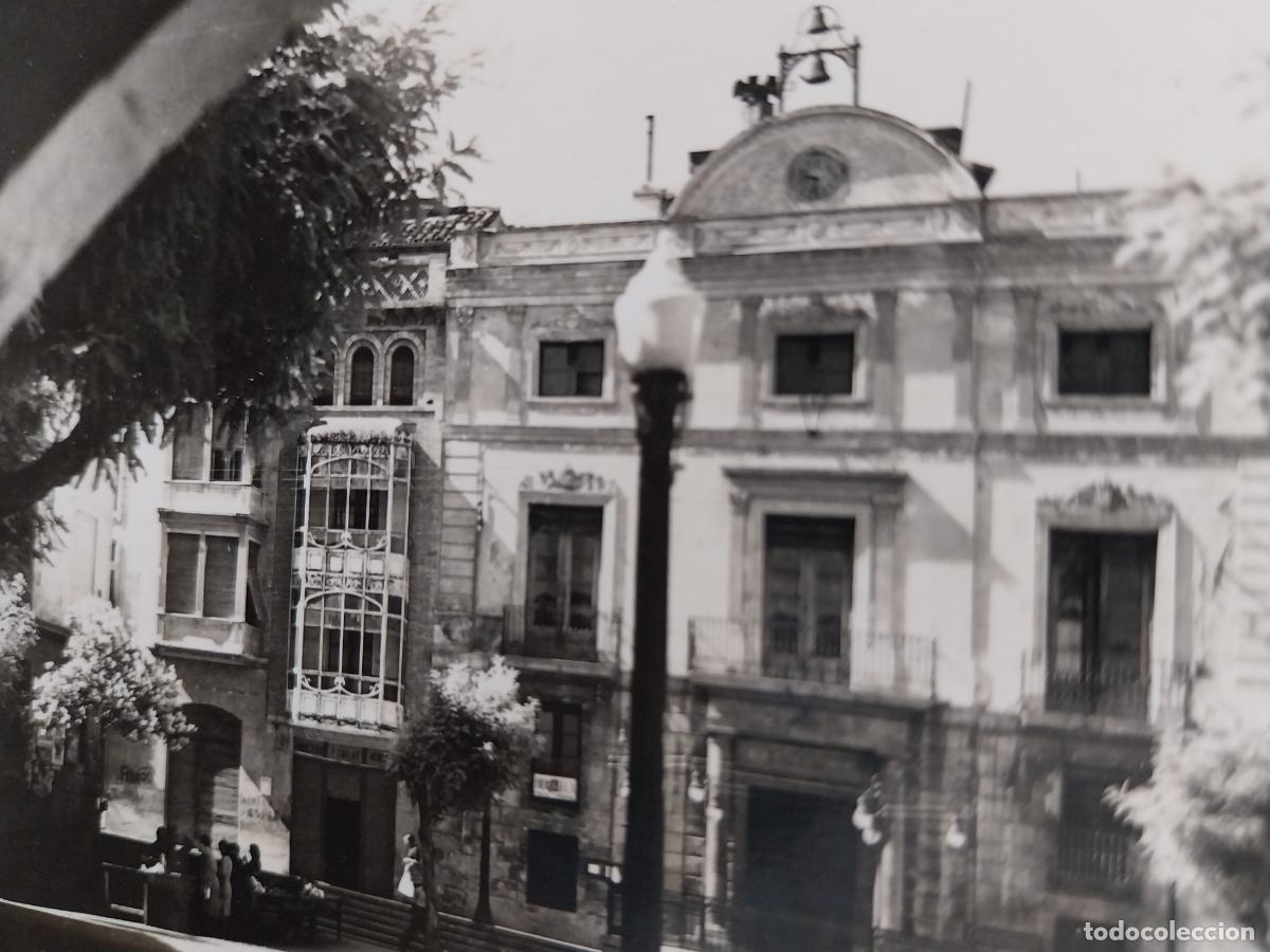 Postales: CASPE PLAZA ESPA&Ntilde;A ED DARVI 21 CIRCULADA A&Ntilde;O 1958 PINTADA FRANCO ARRIBA ESPA&Ntilde;A