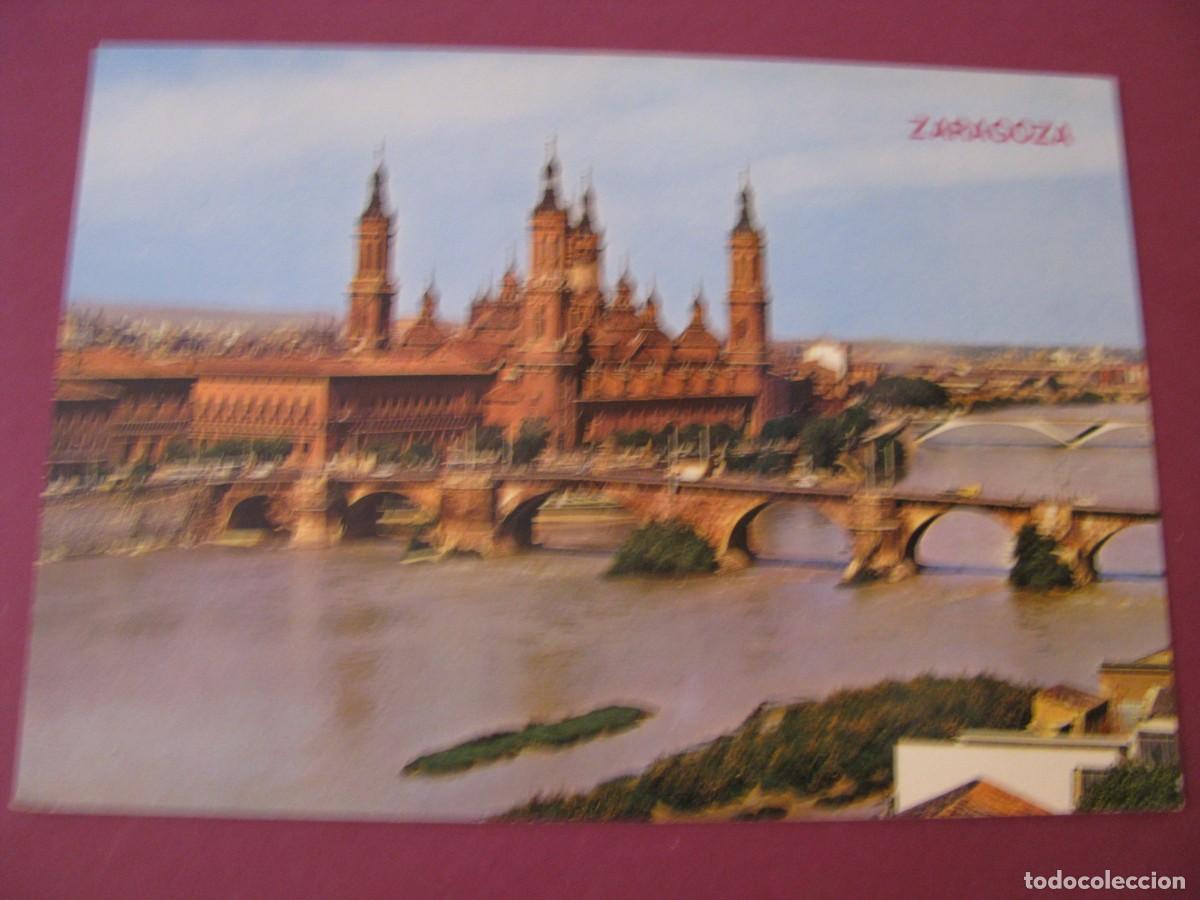 Postales: POSTAL DE ZARAGOZA. BASILICA DE NTRA. SRA. DEL PILAR. ARRIBAS. CIRCULADA