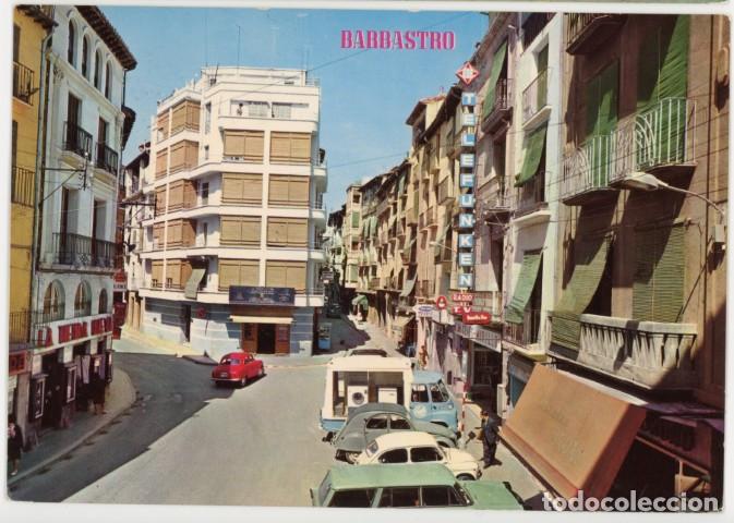 Postales: em04561 Barbastro General Ricardos y Plaza San Ramon 1967 Ed Paris N&ordm;361 cir seat 600 1400 2cv