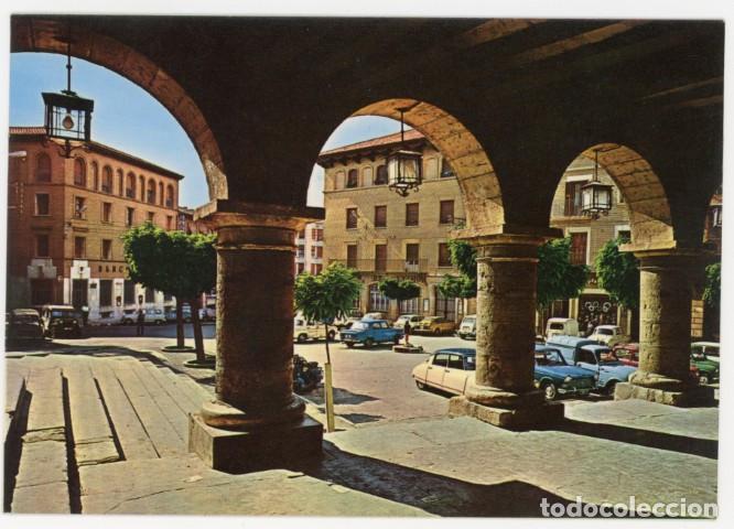 Postales: em04562 Monzon Porches Ayuntamiento 1970 Vistabella N&ordm;1 citroen ds jeep seat 1500 600 renault 4 sc