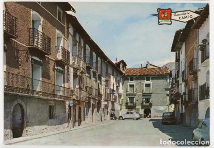 Postales: em04565 Campo Plaza Mayor 1968 Pergamino N&ordm;12086 escrita 2cv seat 600 1500
